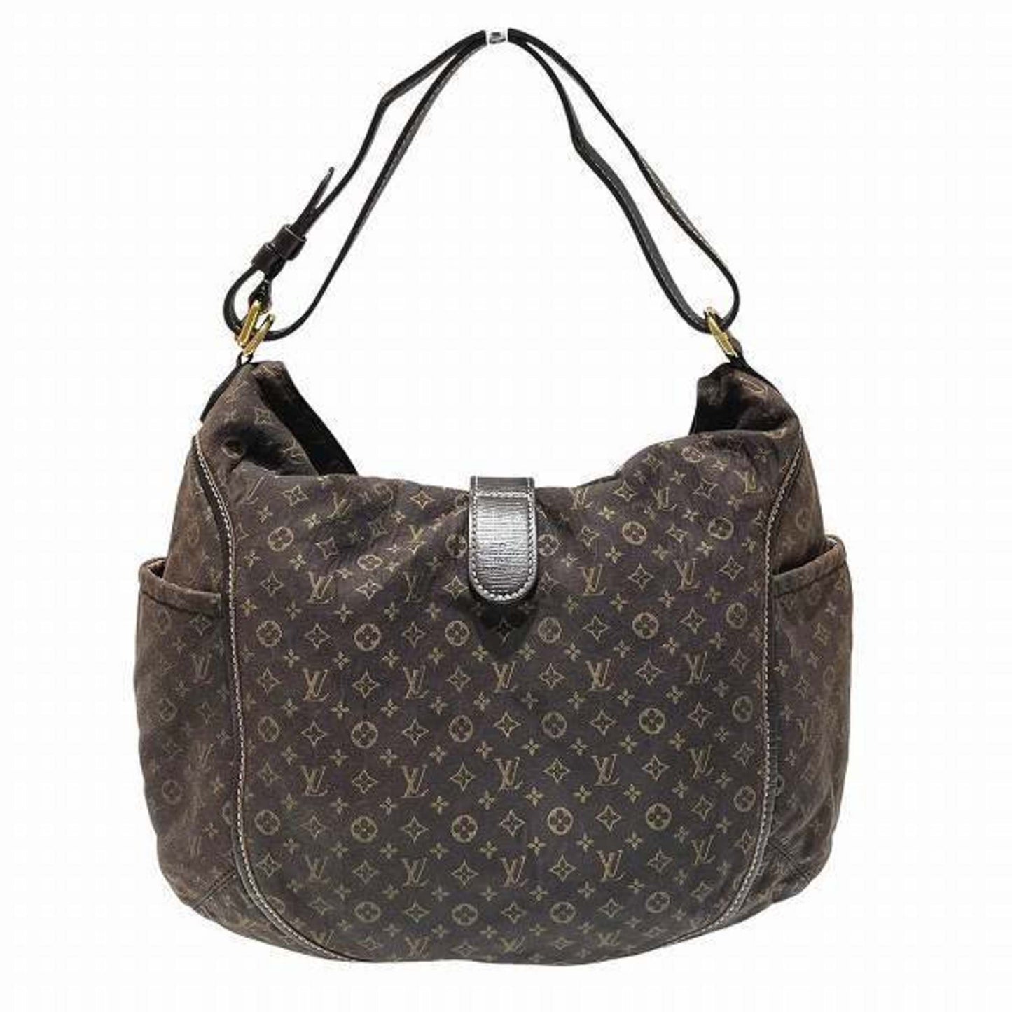 Louis Vuitton Romance, Brown, Canvas, shoulder