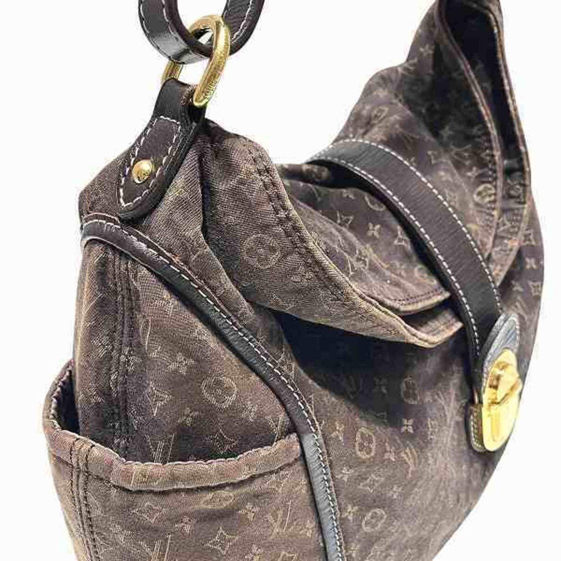 Louis Vuitton Romance, Brown, Canvas, shoulder