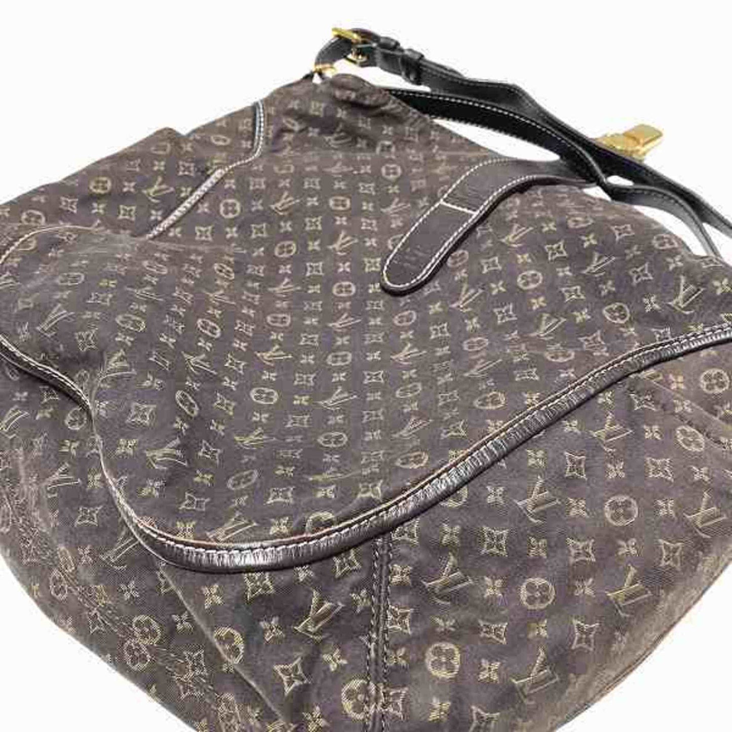 Louis Vuitton Romance, Brown, Canvas, shoulder