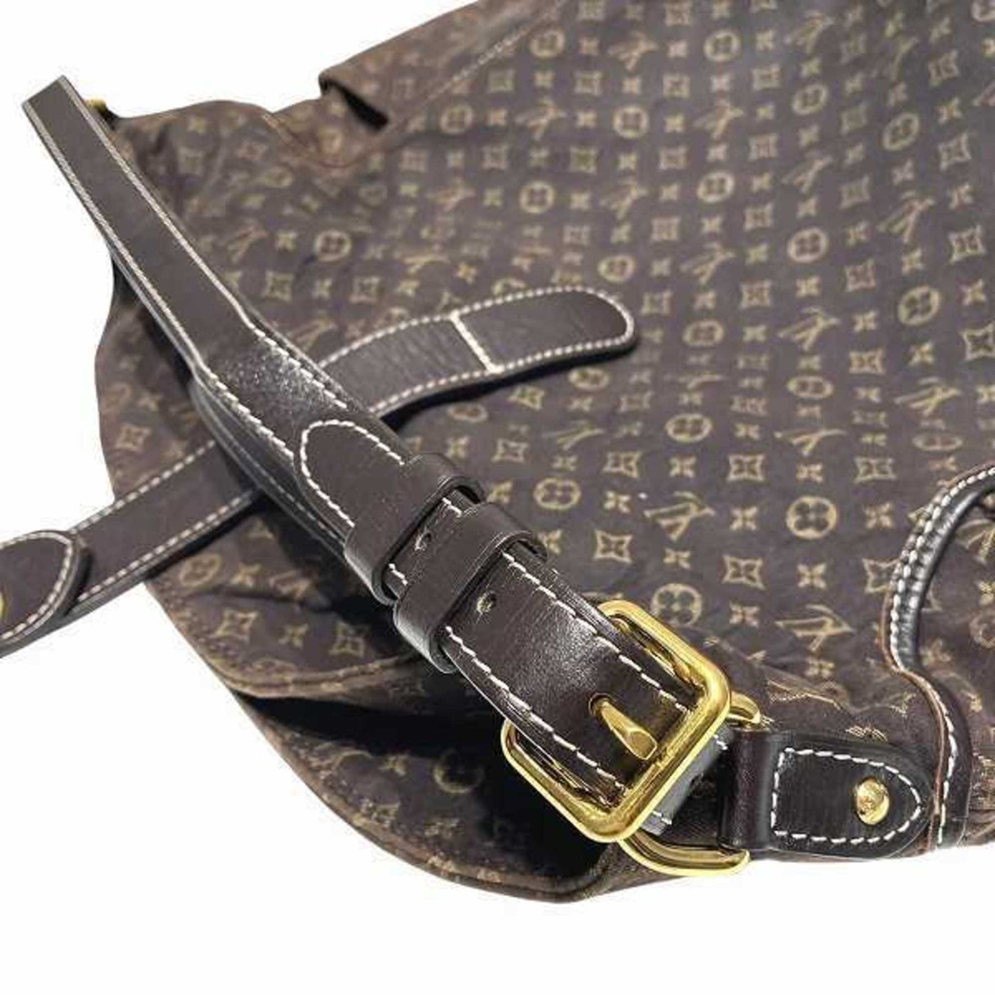 Louis Vuitton Romance, Brown, Canvas, shoulder