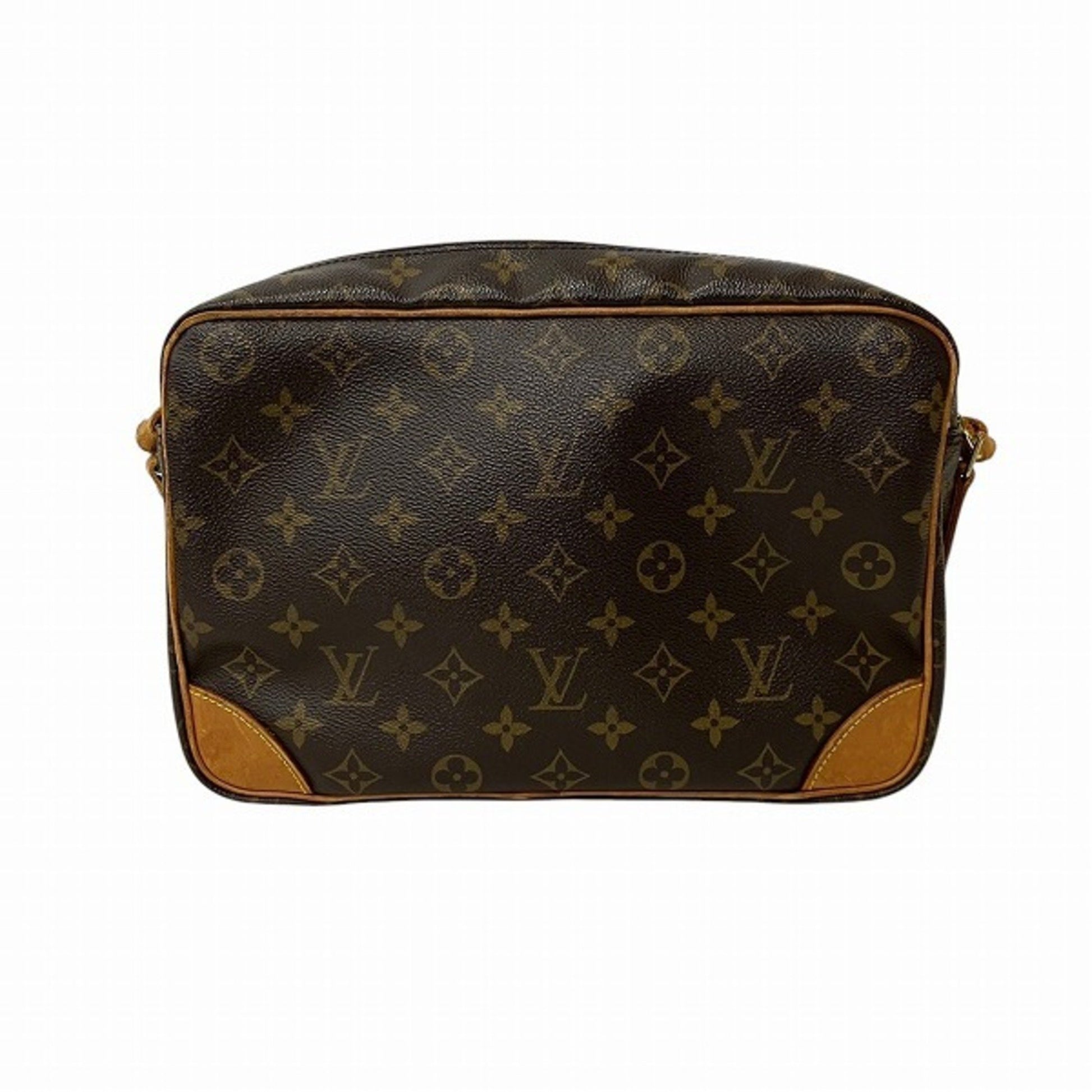 Louis Vuitton Trocadéro, Brown, Canvas, shoulder