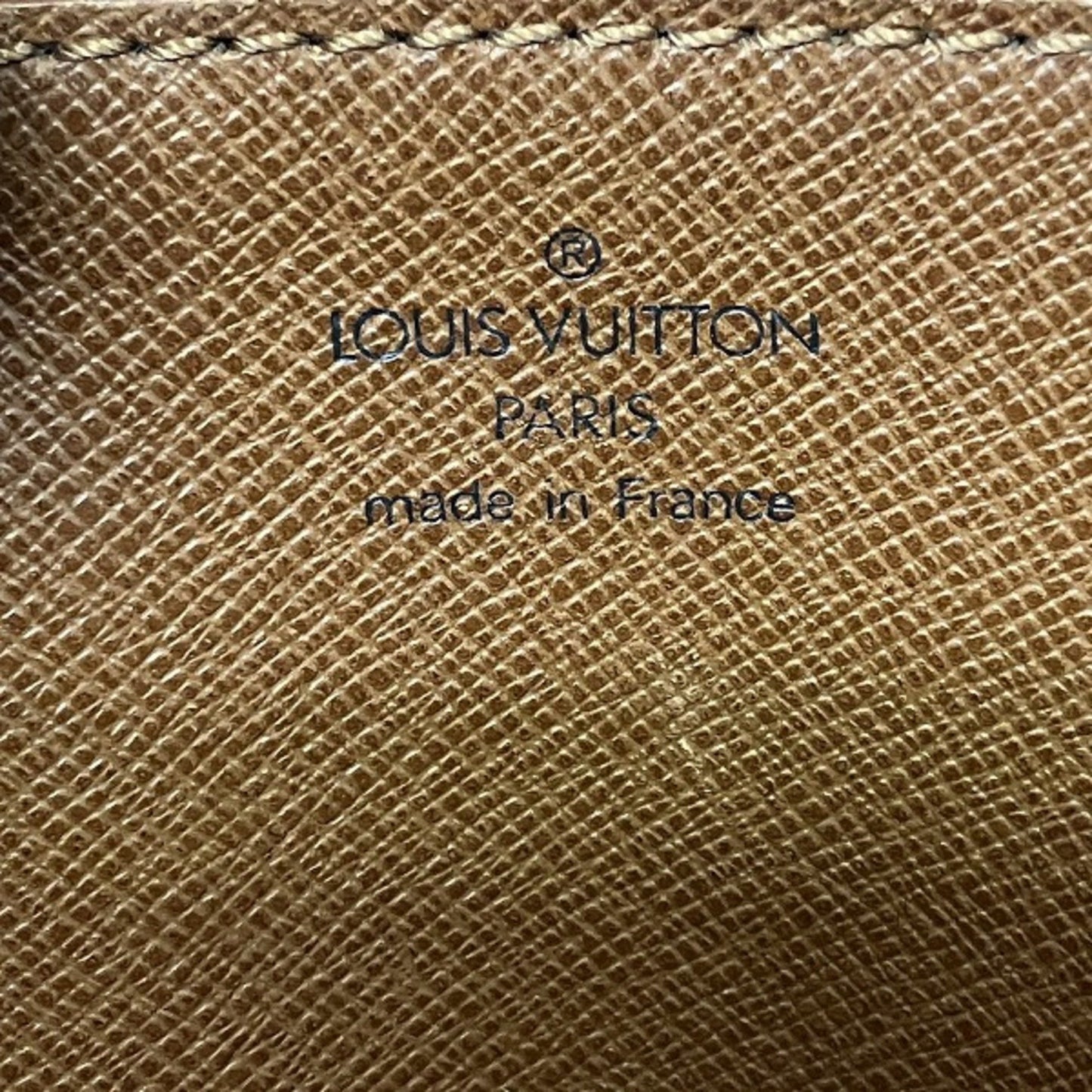 Louis Vuitton Trocadéro, Brown, Canvas, shoulder