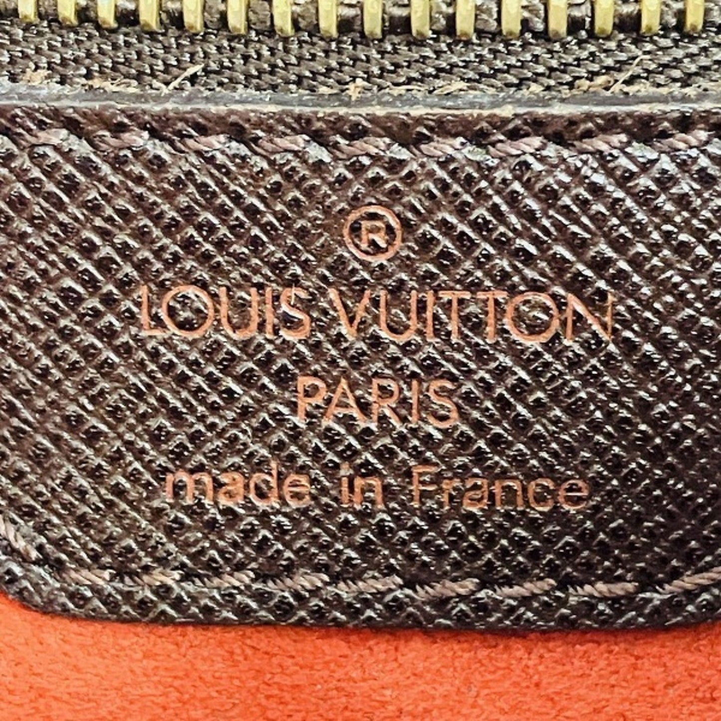 Louis Vuitton Marais, Brown, Canvas, tote