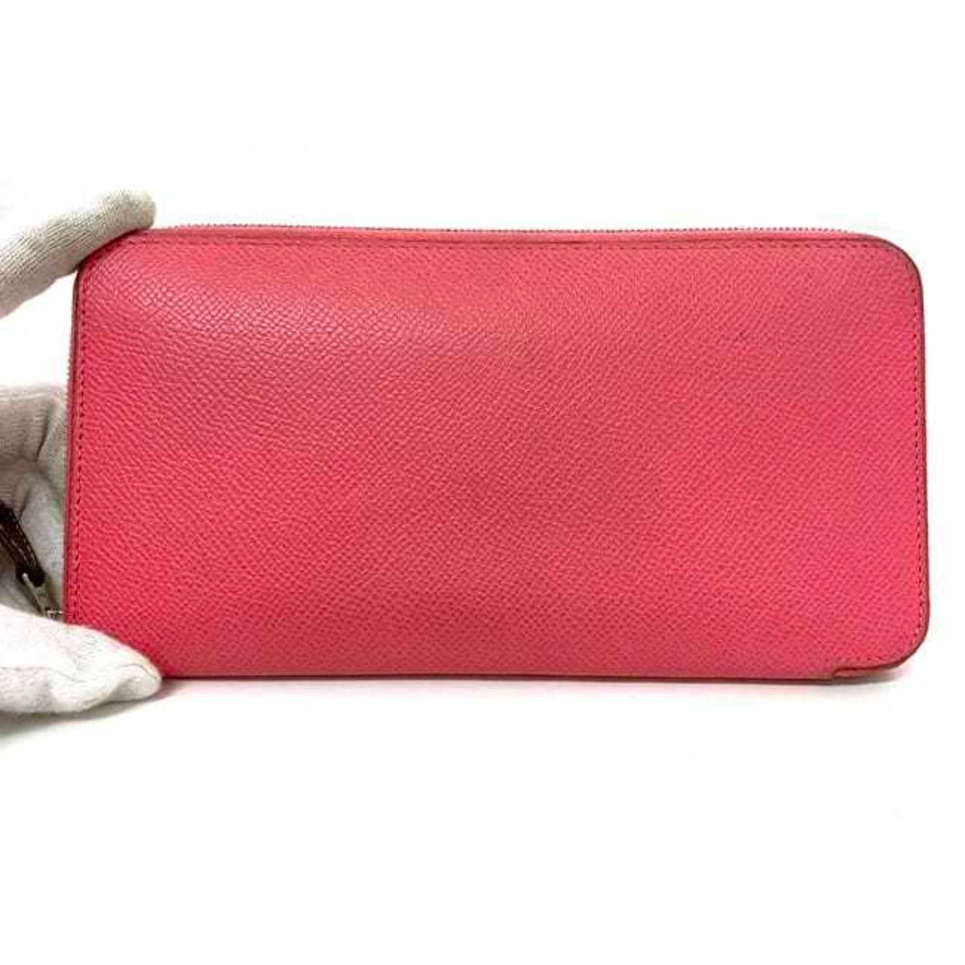 Hermès Silk'In, Pink, Leather, wallet