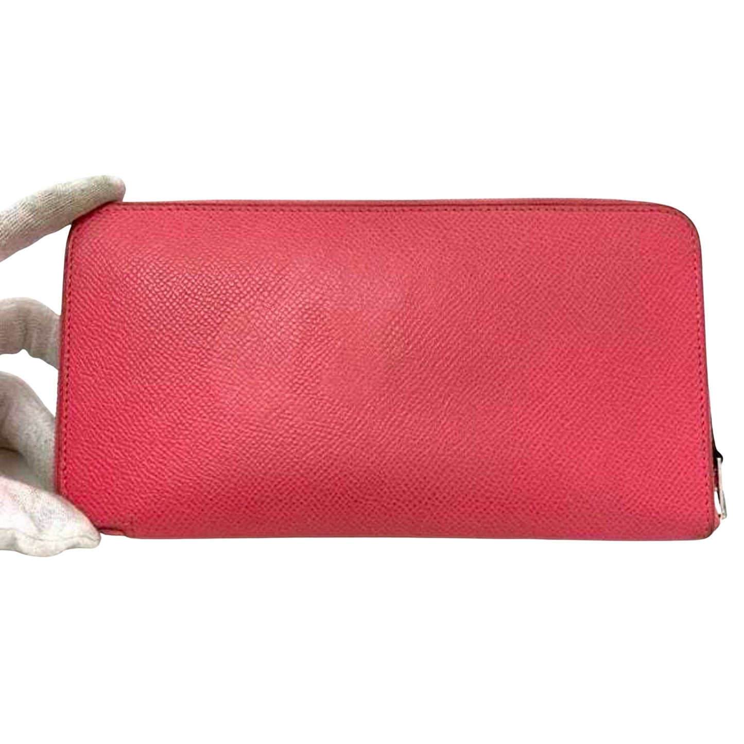 Hermès Silk'In, Pink, Leather, wallet