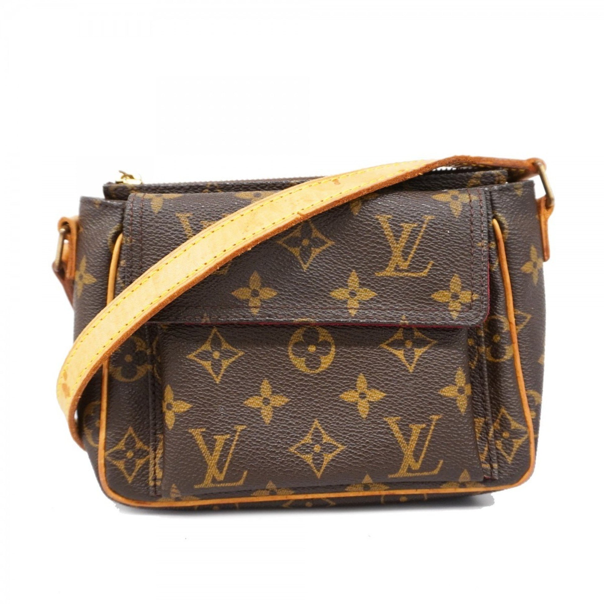 Louis Vuitton Viva Cité, Brown, Canvas, shopper