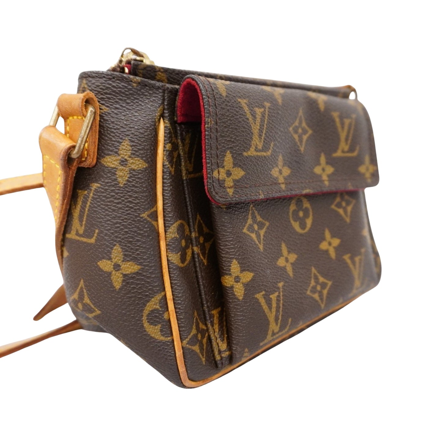 Louis Vuitton Viva Cité, Brown, Canvas, shopper