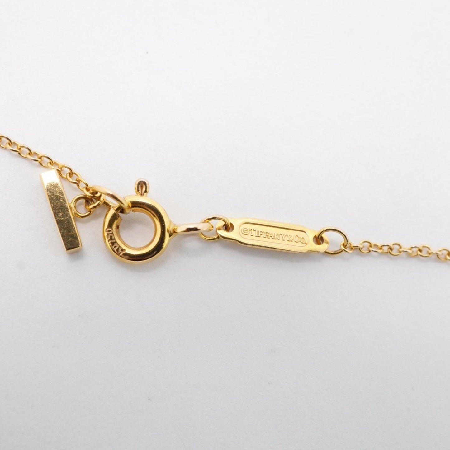 Tiffany & Co T Smile, Gold, Yellow Gold, necklace