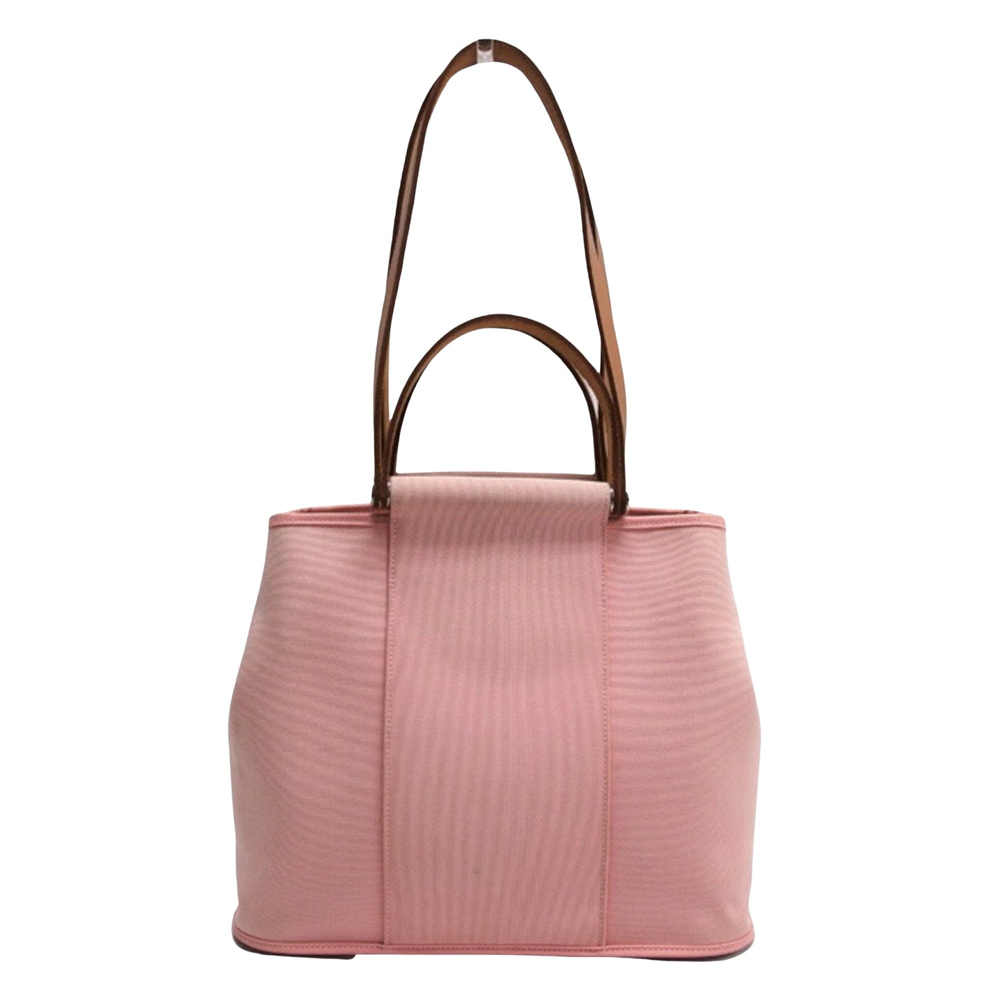 Hermès Cabag, Pink, Canvas, tote