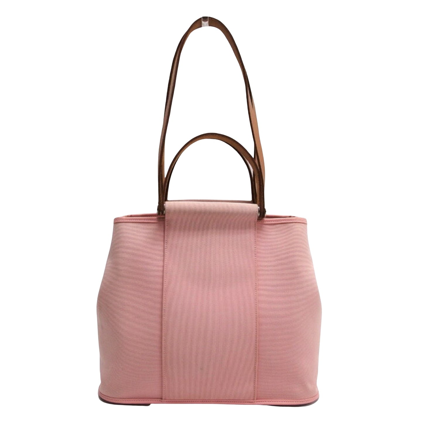 Hermès Cabag, Pink, Canvas, tote