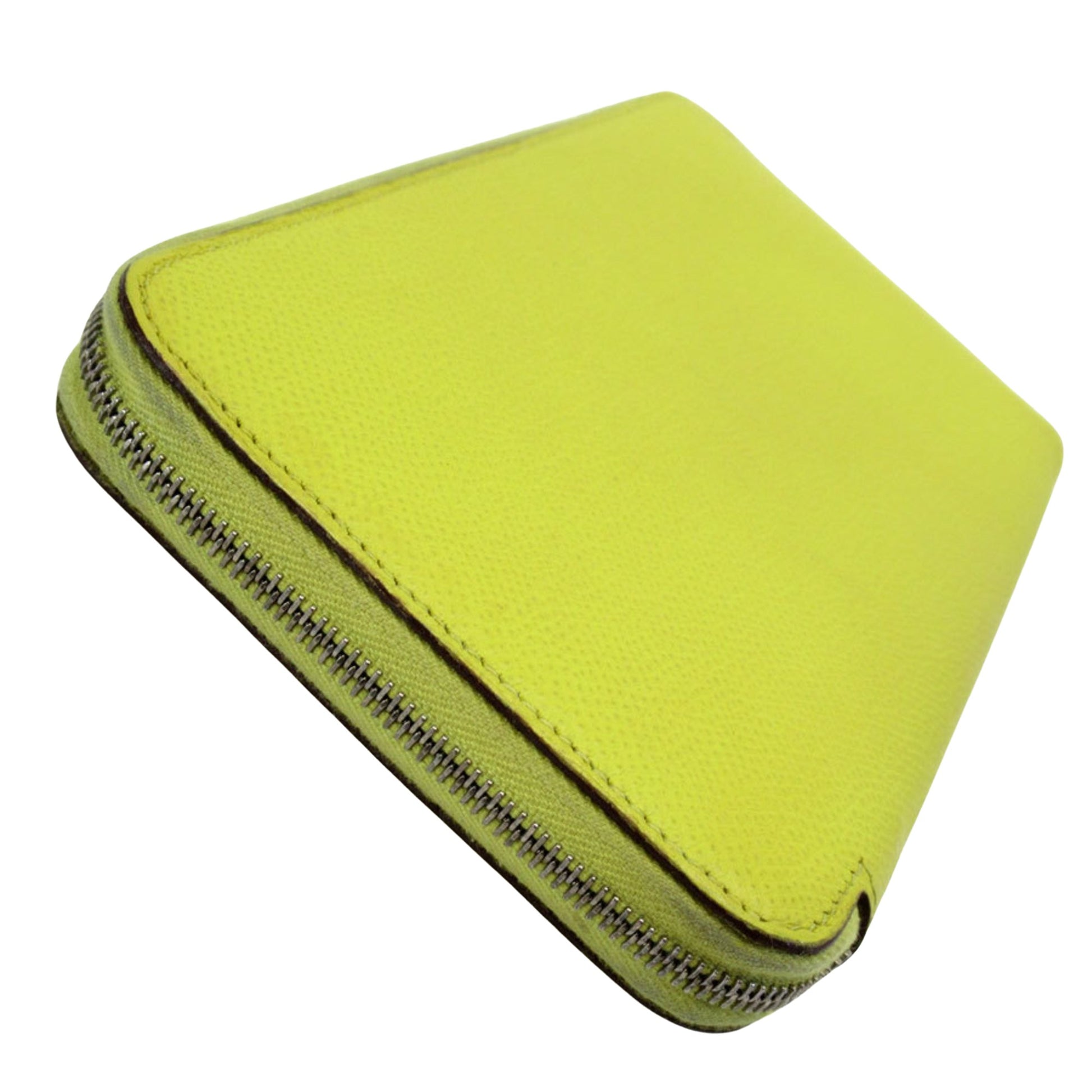 Hermès, Green, Leather, wallet
