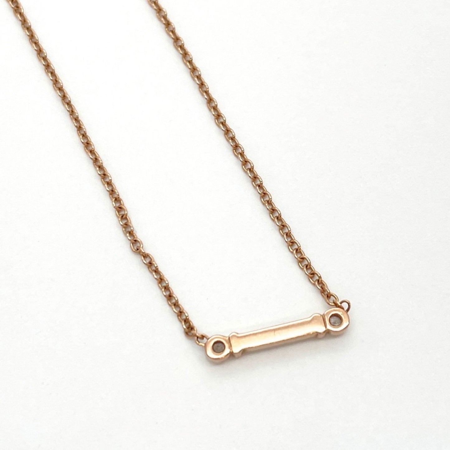 Tiffany & Co Fleur de Lis, Gold, Rose Gold, necklace