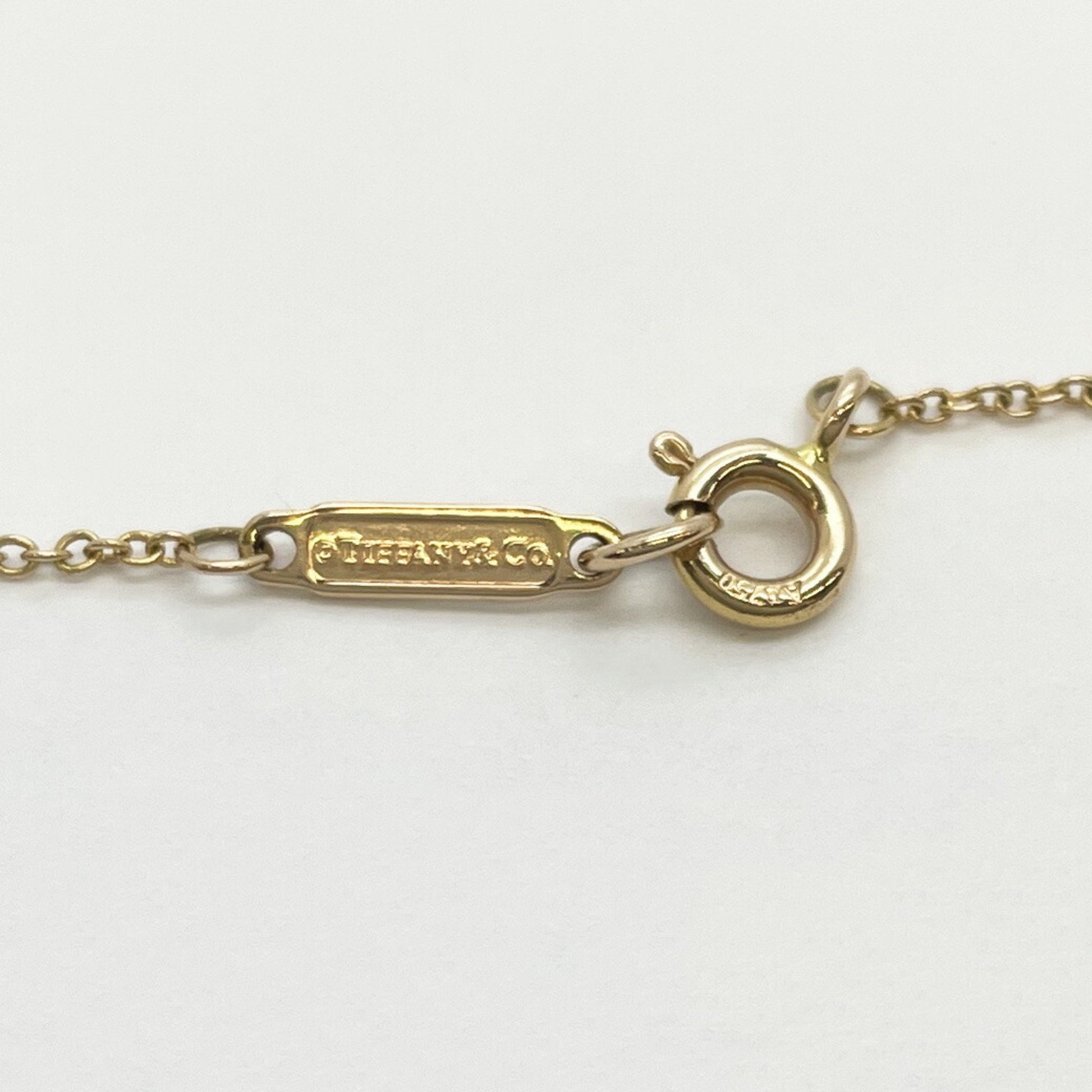 Tiffany & Co Fleur de Lis, Gold, Rose Gold, necklace