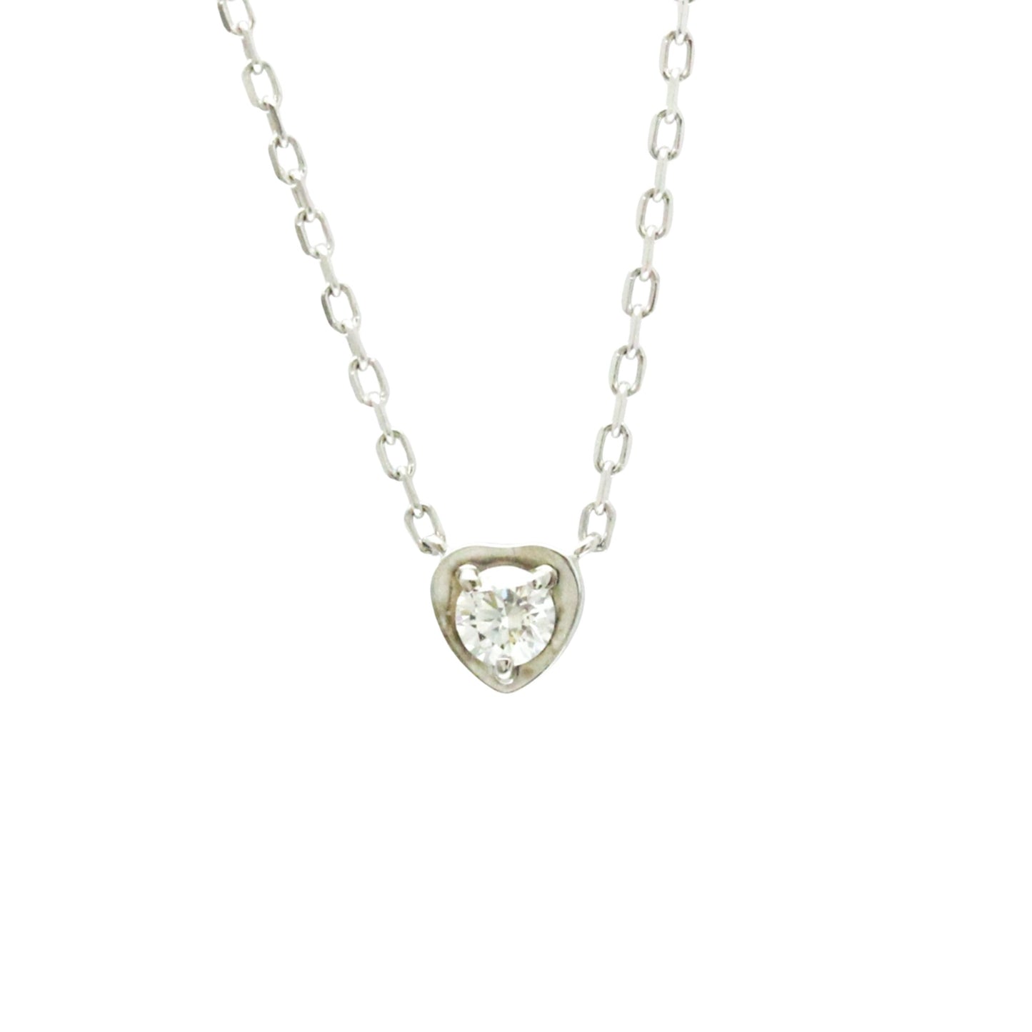 Cartier Diamants Légers, Silver, White Gold, necklace