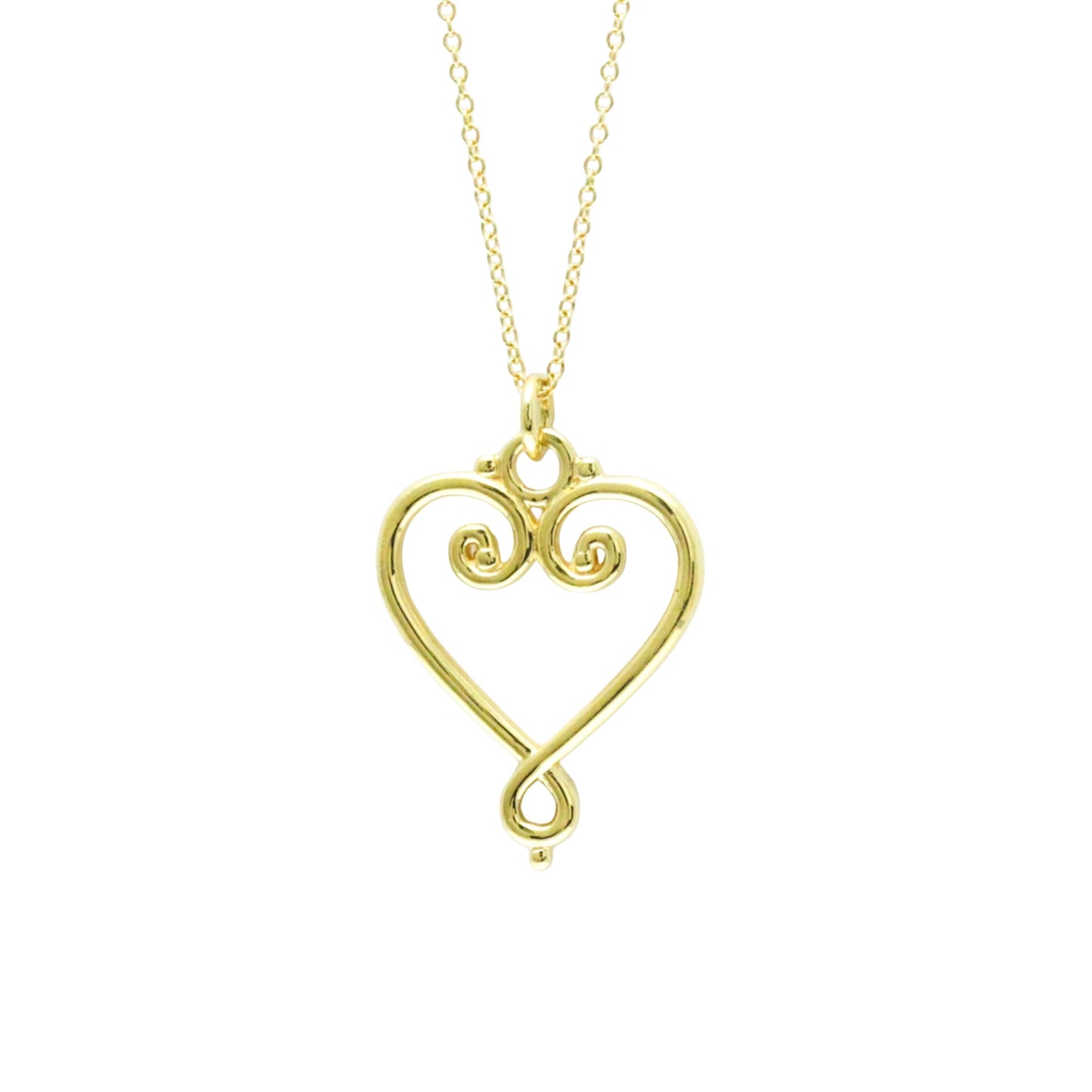 Tiffany & Co Heart, Gold, Yellow Gold, necklace