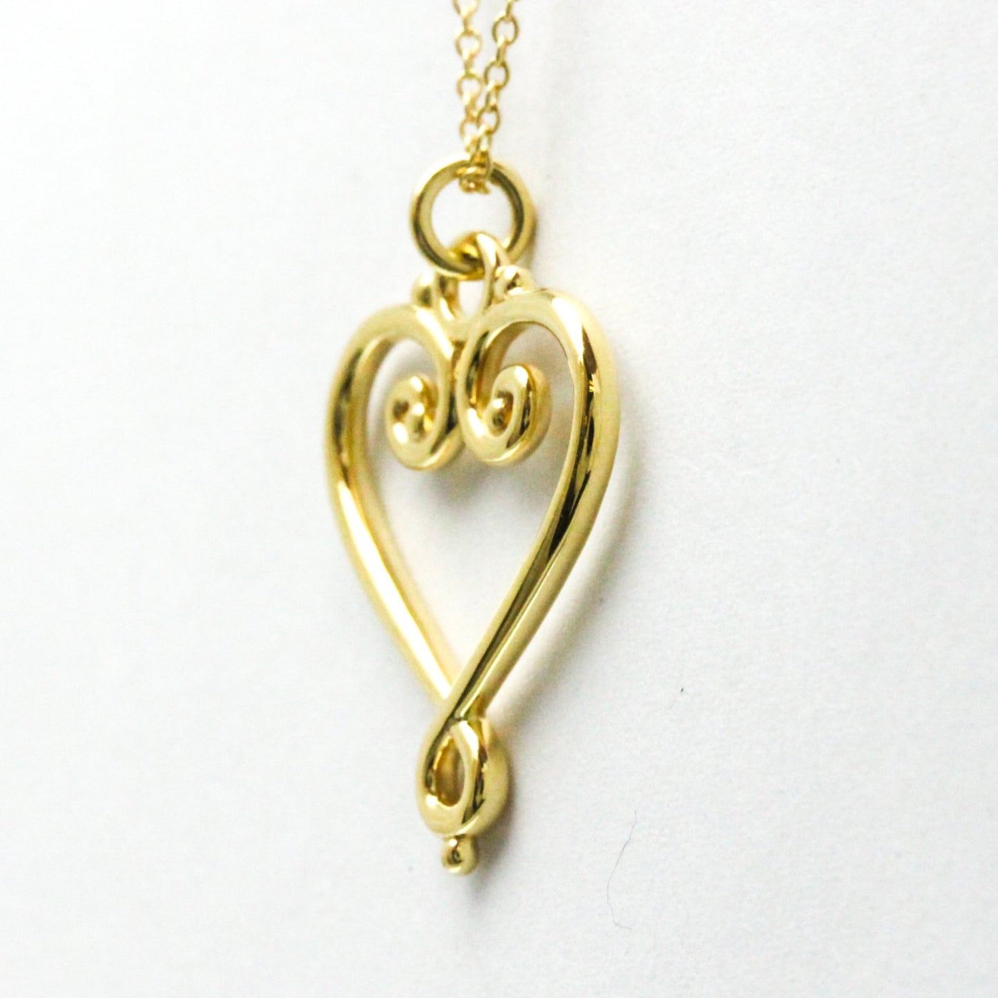 Tiffany & Co Heart, Gold, Yellow Gold, necklace