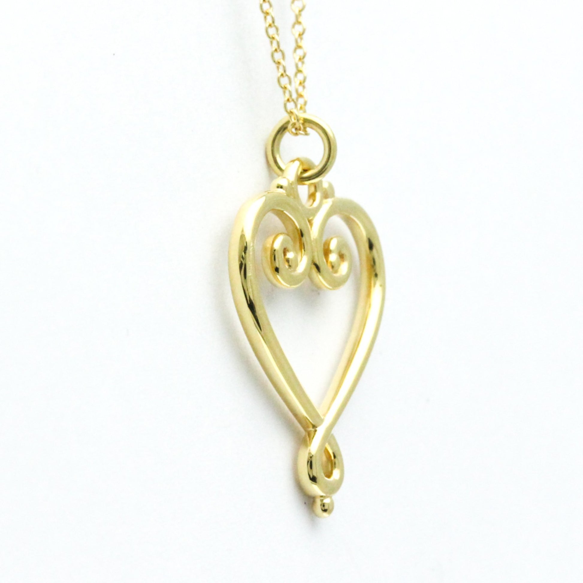 Tiffany & Co Heart, Gold, Yellow Gold, necklace