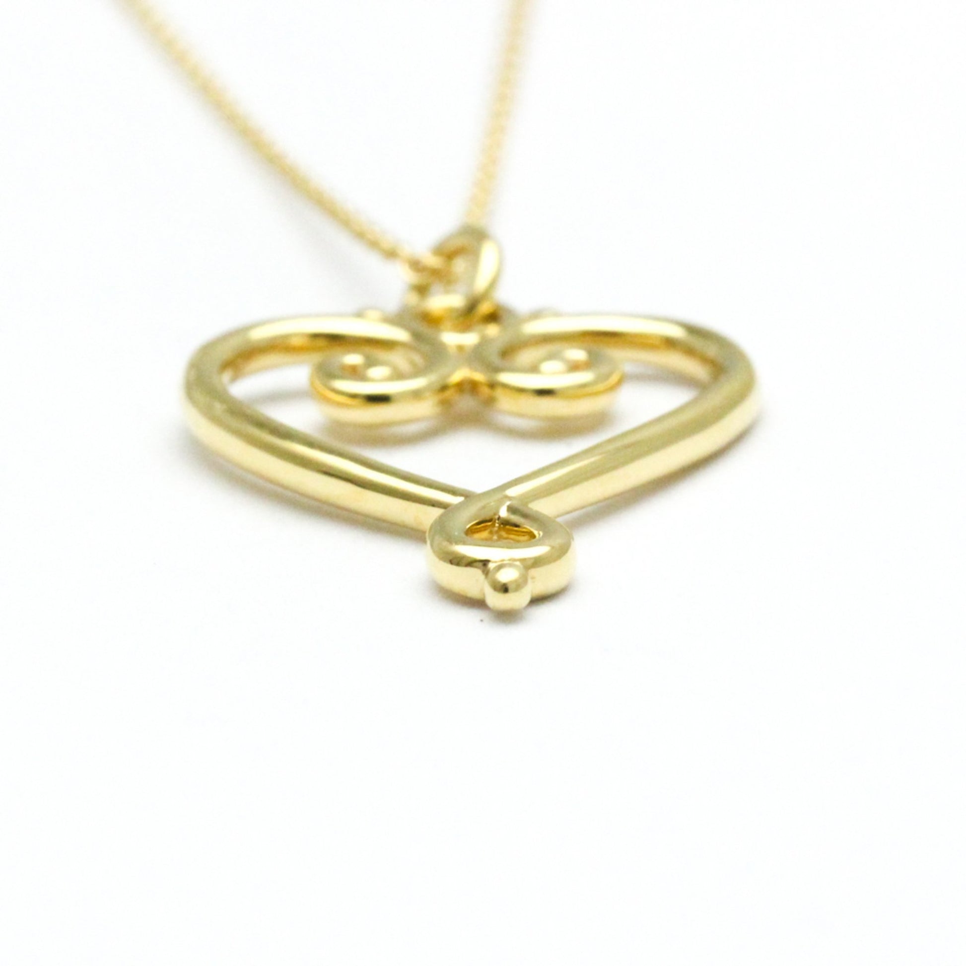 Tiffany & Co Heart, Gold, Yellow Gold, necklace