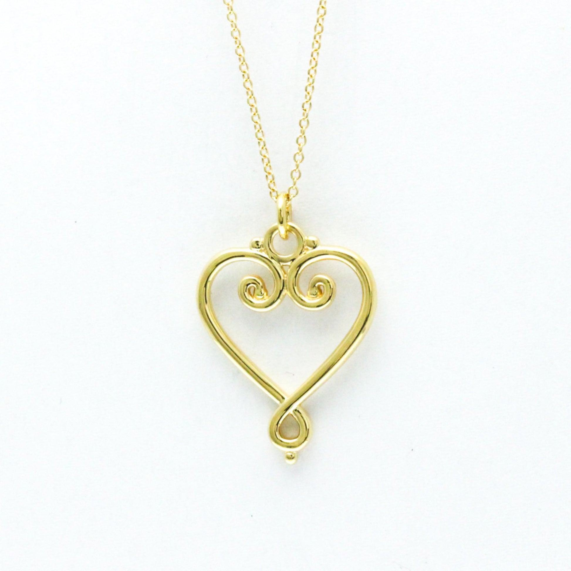 Tiffany & Co Heart, Gold, Yellow Gold, necklace