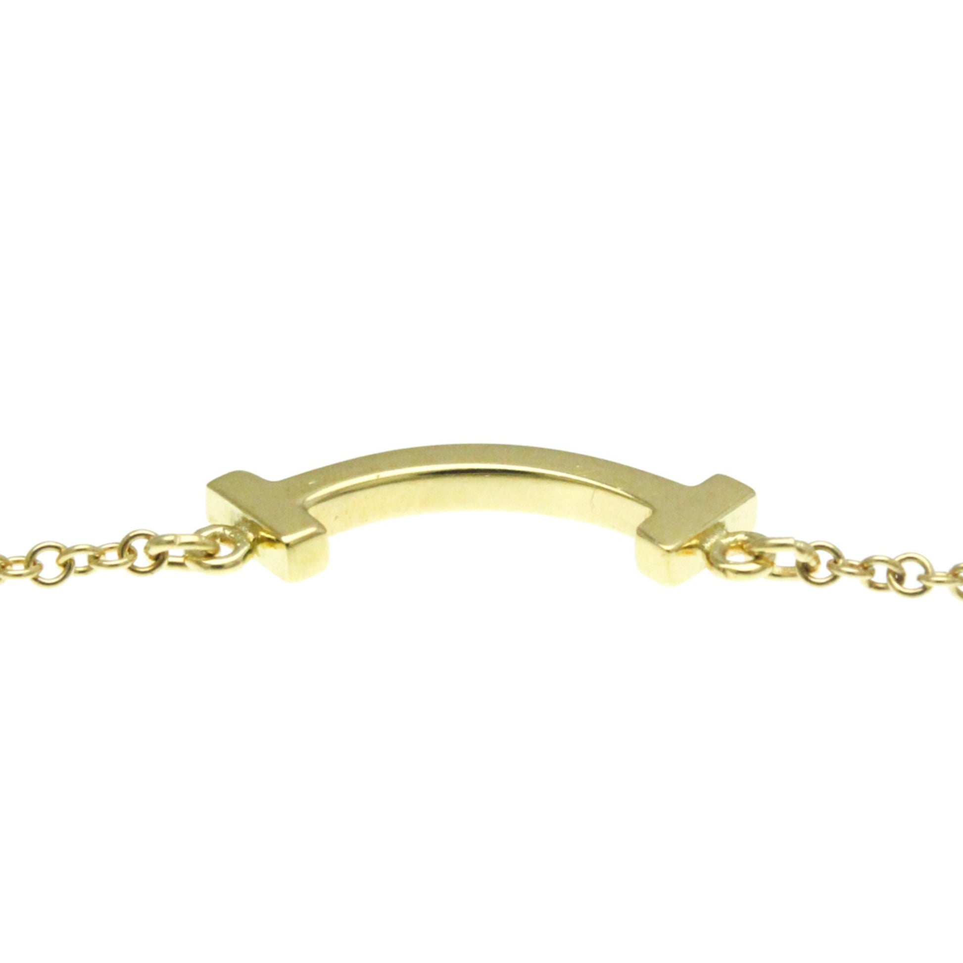 Tiffany & Co T Smile, Gold, Yellow Gold, necklace