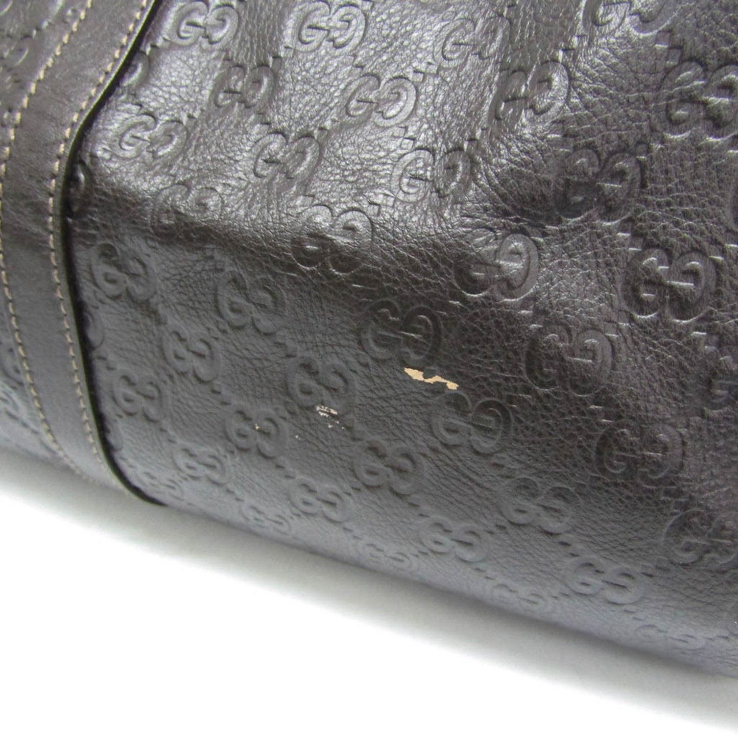 Gucci DUFFLE, Brown, Leather, travel