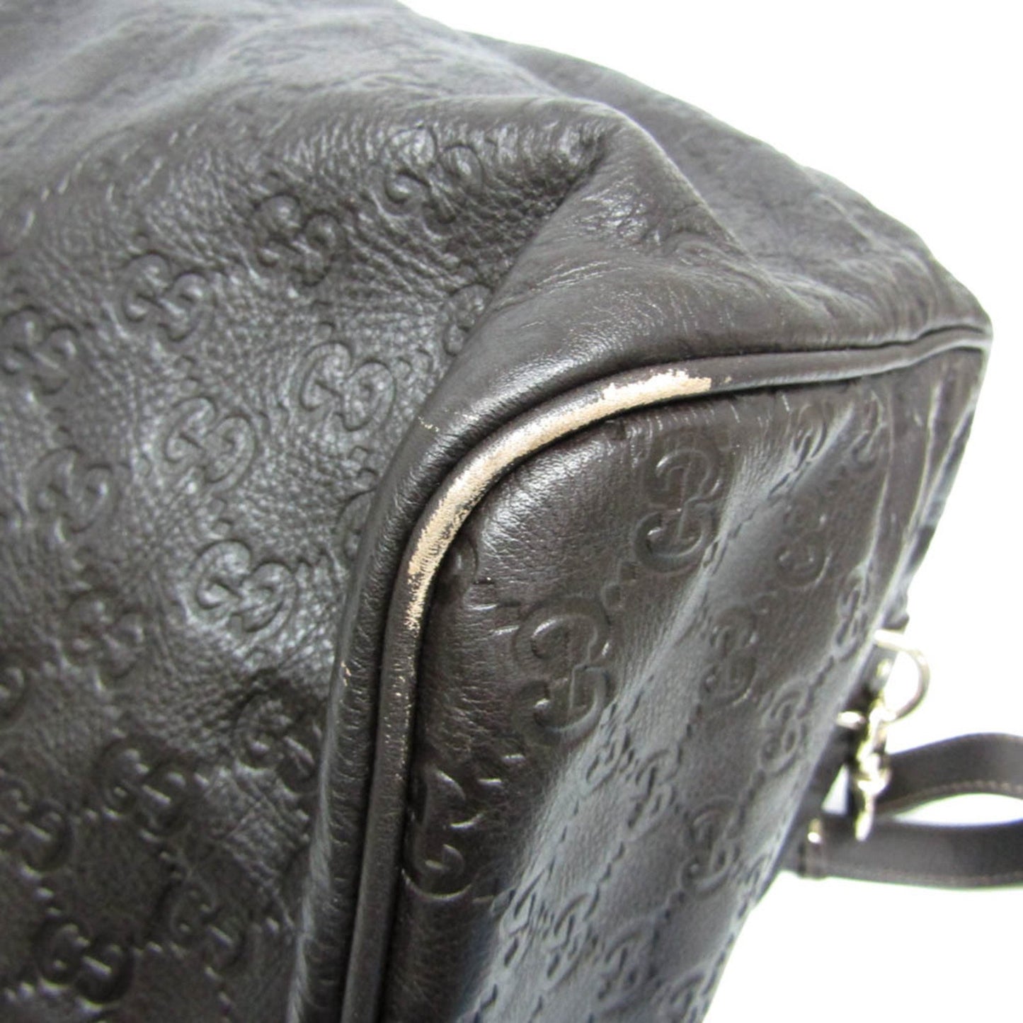 Gucci DUFFLE, Brown, Leather, travel