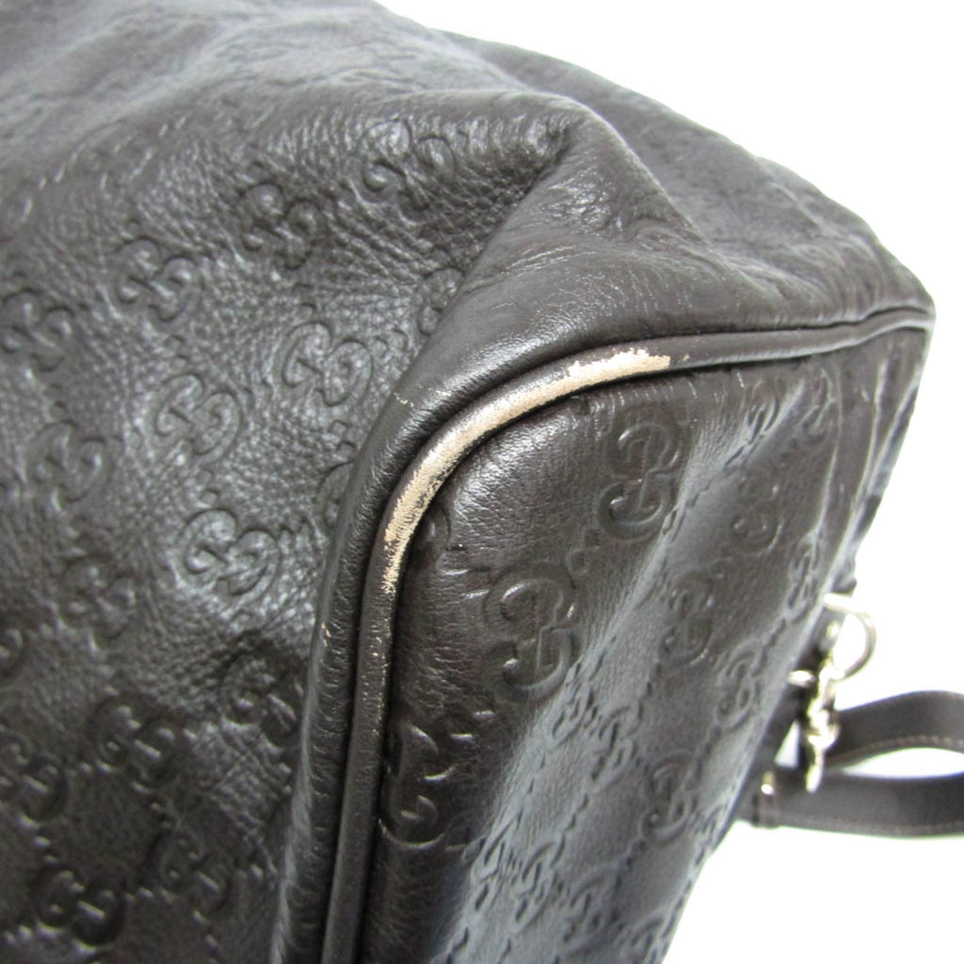 Gucci DUFFLE, Brown, Leather, travel