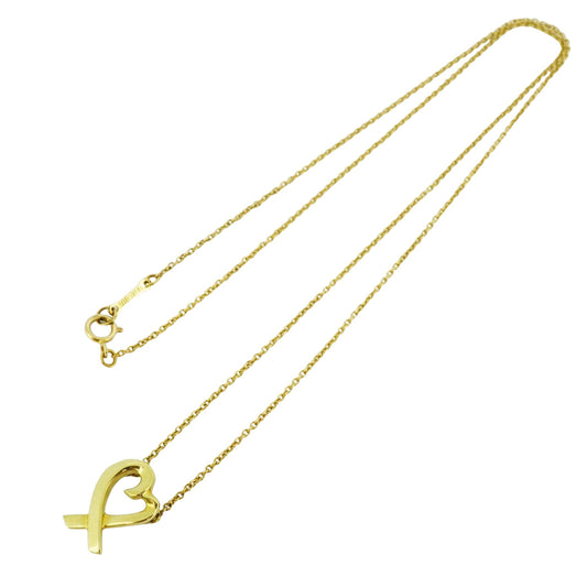 Tiffany & Co Loving heart, Gold, Yellow Gold, necklace