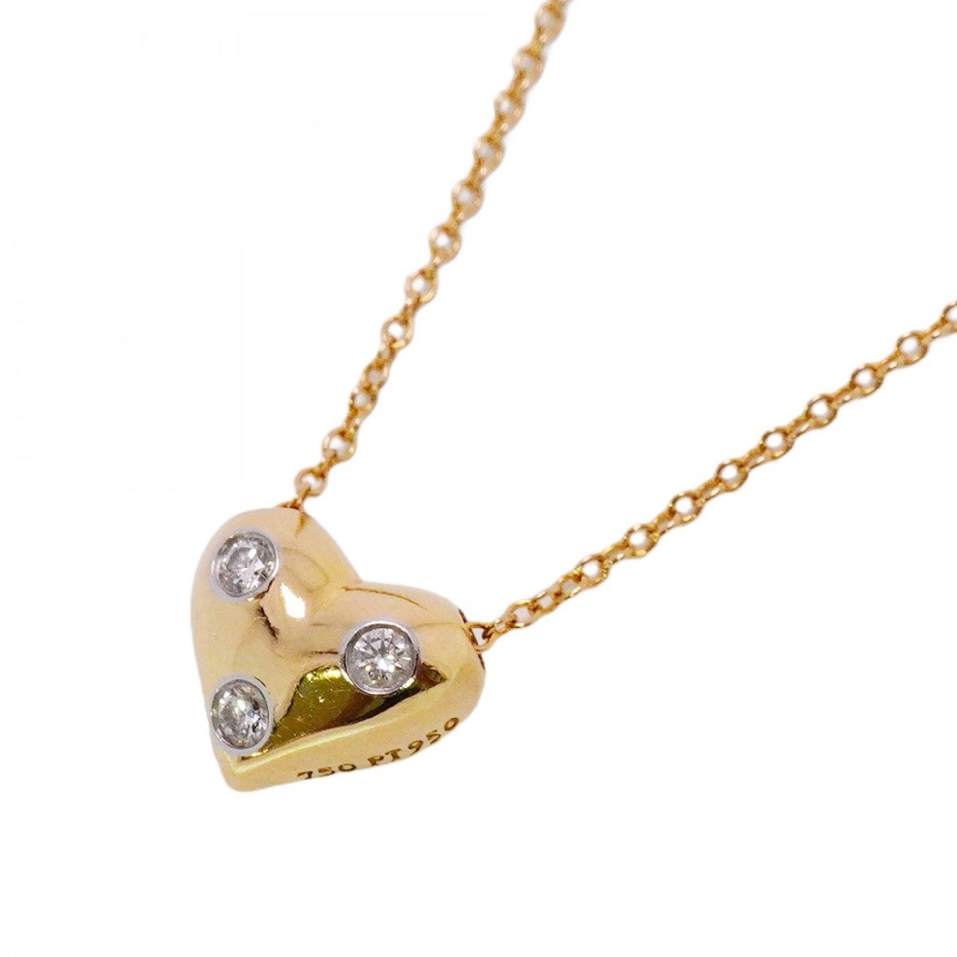 Tiffany & Co Heart, Gold, Yellow Gold, necklace