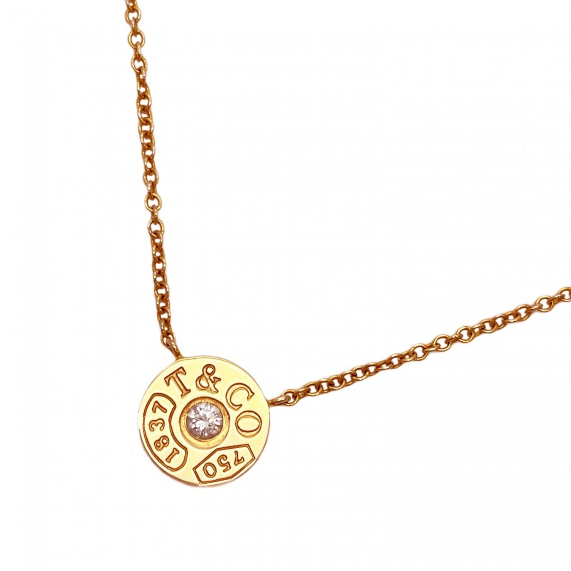 Tiffany & Co 1837, Gold, Rose Gold, necklace