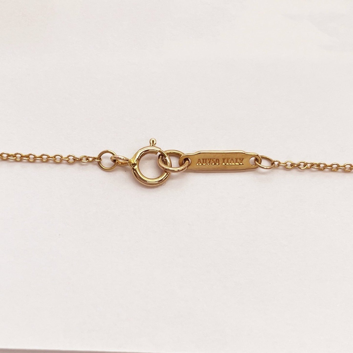 Tiffany & Co 1837, Gold, Rose Gold, necklace