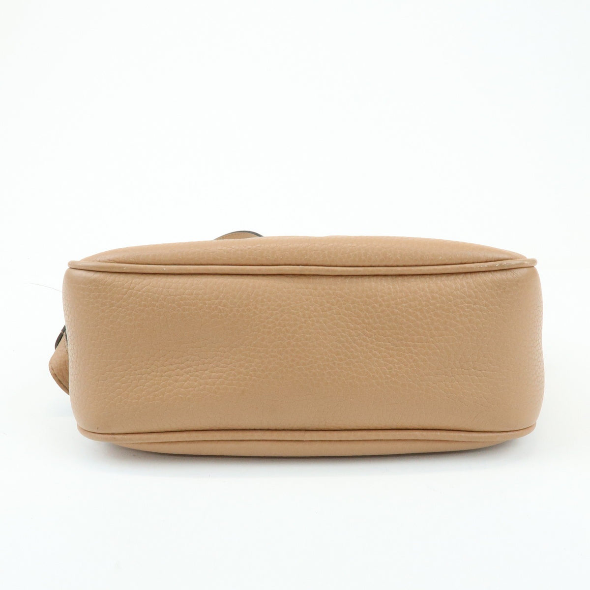 Gucci Soho Disco Leather, Beige, Leather, Crossbody Bag