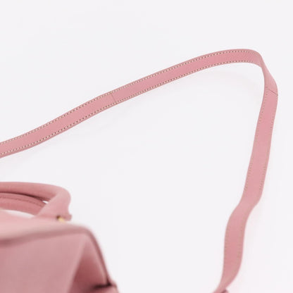 Miu Miu Madras Bowler Leather, Pink, Leather, Handbag