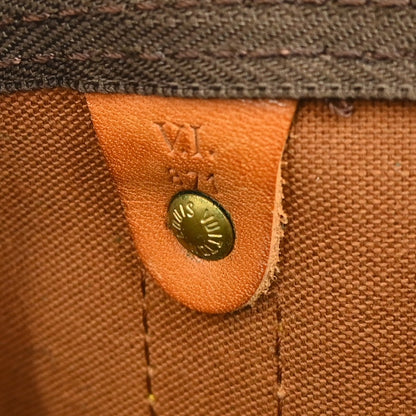 Louis Vuitton Keepall Monogram, Brown, Canvas, Travel Bag