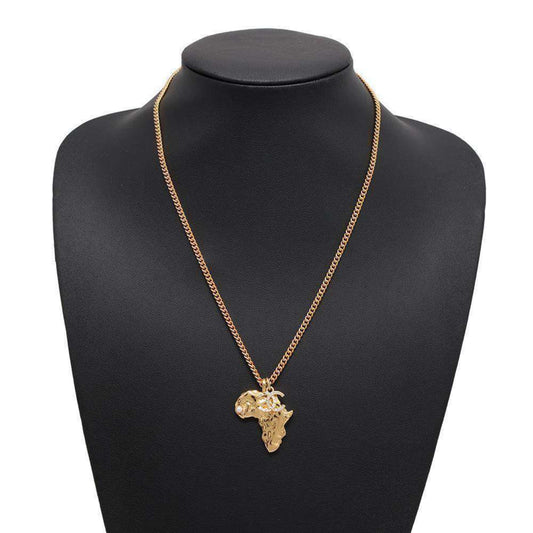 Chanel Coco Mark, Gold, Metal, necklace