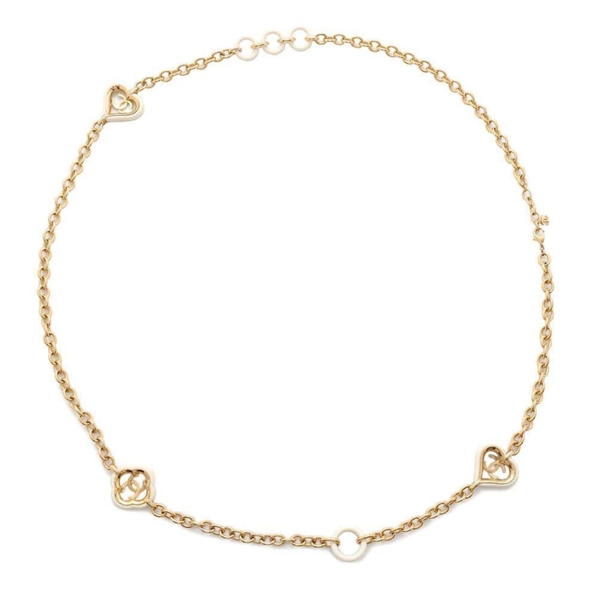 Chanel, Gold, Metal, necklace