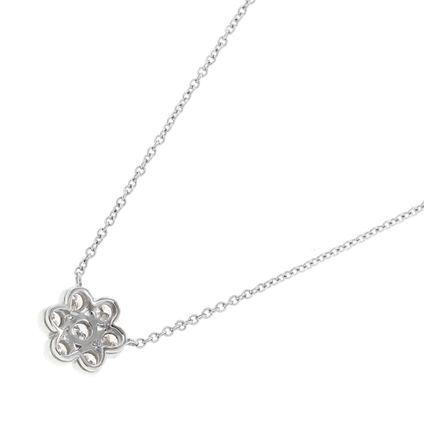 Tiffany & Co Garden flower, Silver, Platinum, necklace