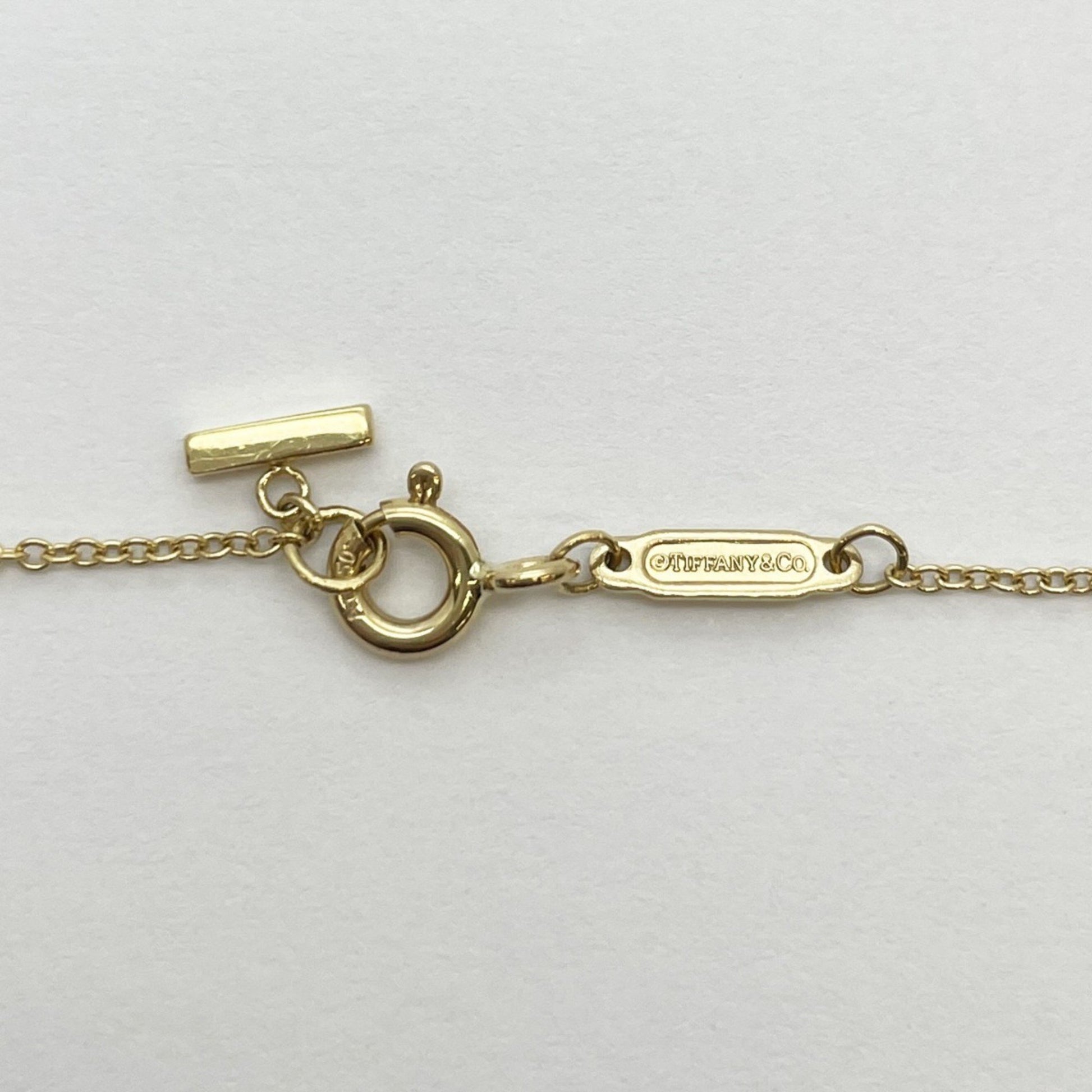 Tiffany & Co T Smile, Gold, Yellow Gold, necklace