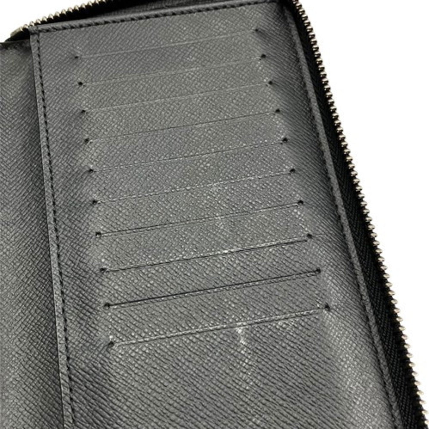 Louis Vuitton Clemence, Black, Canvas, wallet