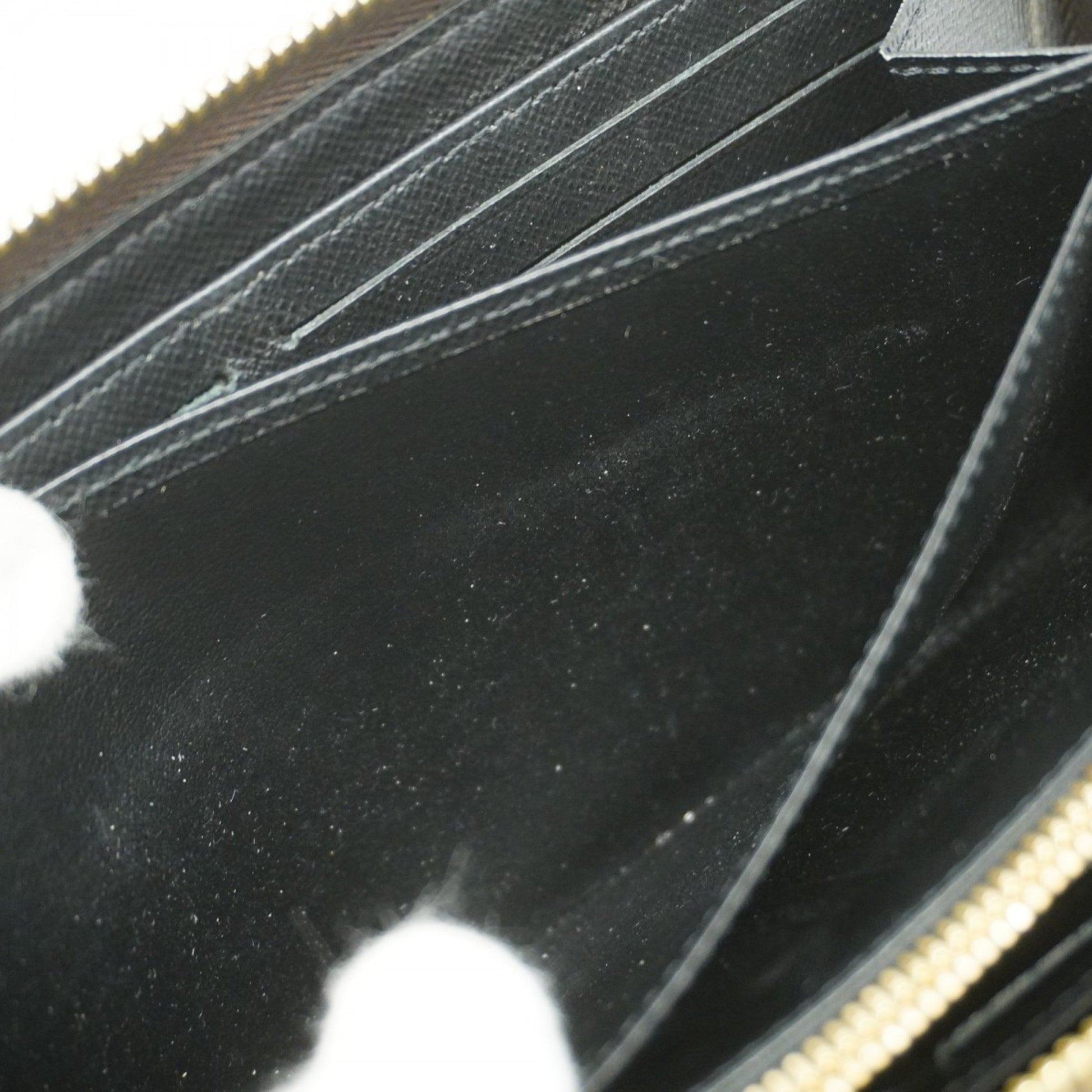 Louis Vuitton Zippy, Brown, Leather, wallet