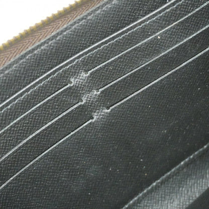 Louis Vuitton Zippy, Brown, Leather, wallet