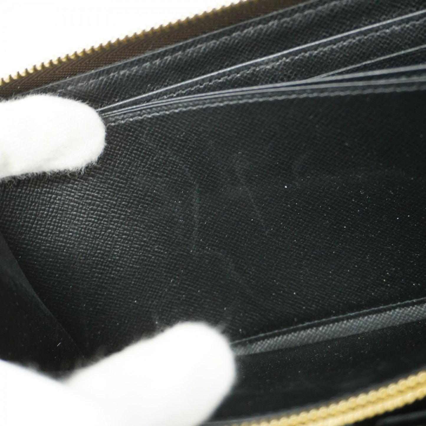Louis Vuitton Zippy, Brown, Leather, wallet
