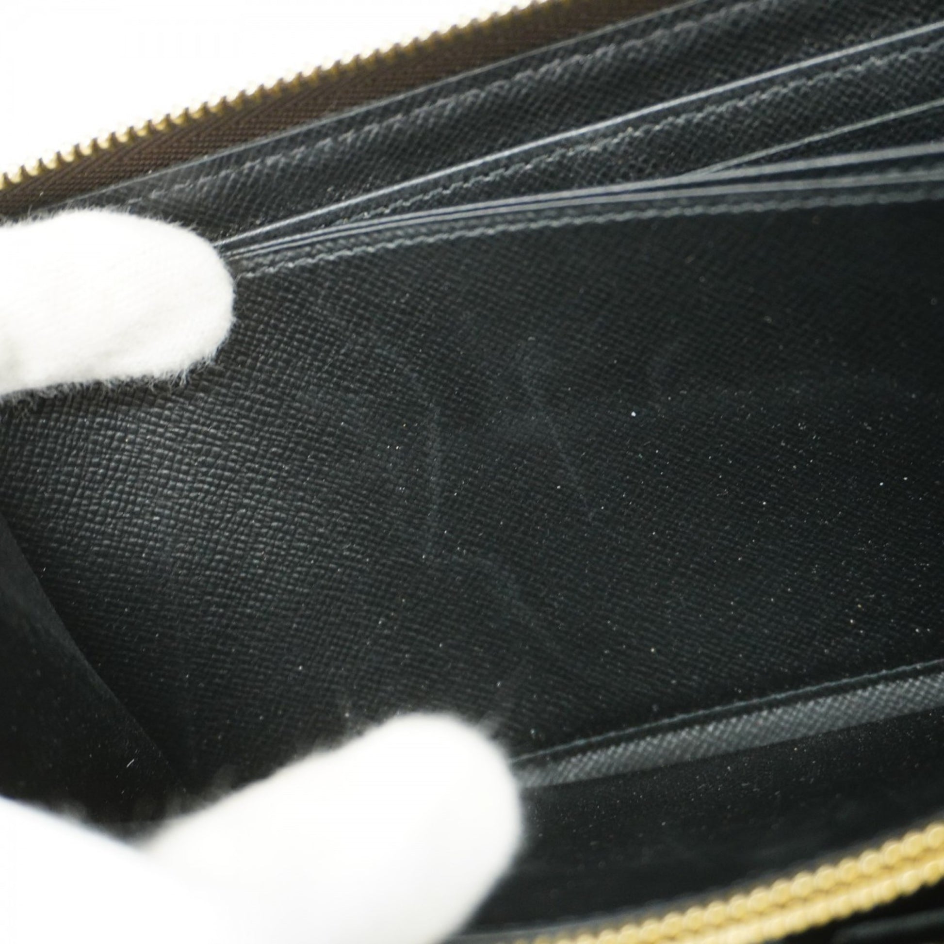 Louis Vuitton Zippy, Brown, Leather, wallet