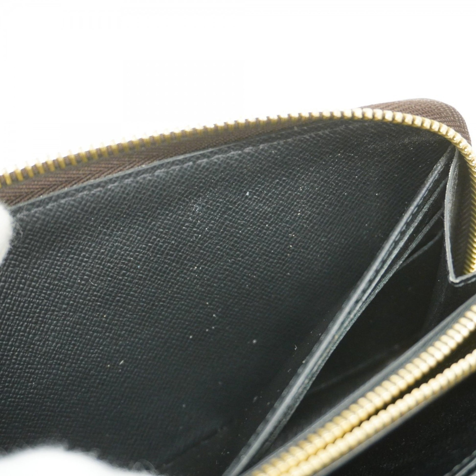 Louis Vuitton Zippy, Brown, Leather, wallet