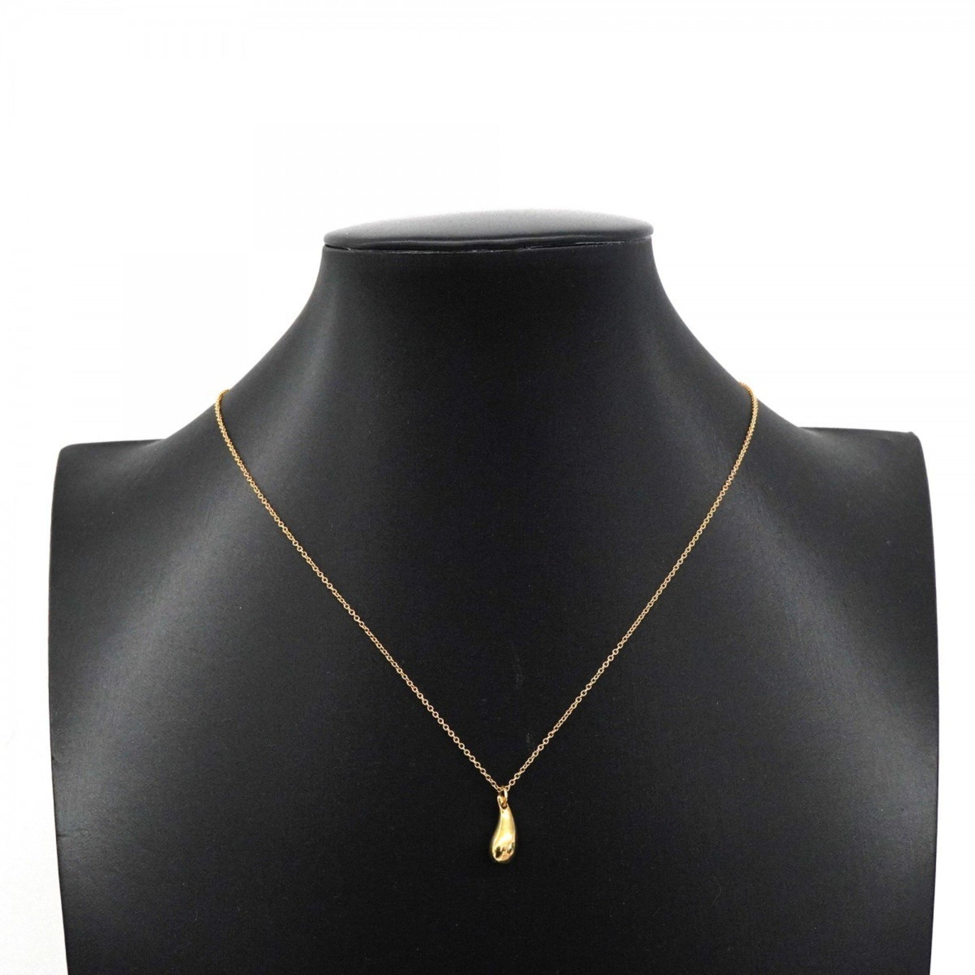 Tiffany & Co Teardrop, Gold, Yellow Gold, necklace