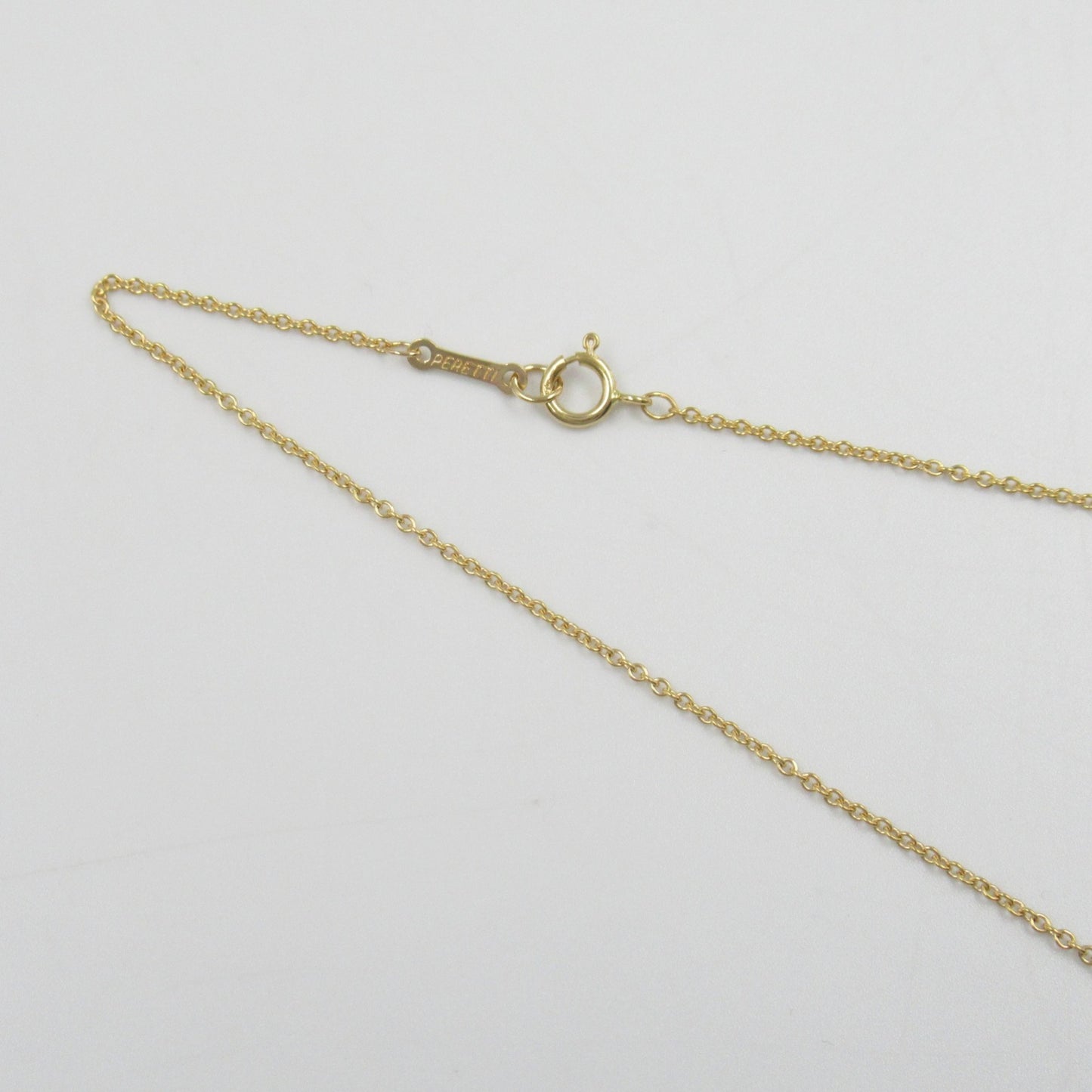 Tiffany & Co Open Heart, Gold, Yellow Gold, necklace