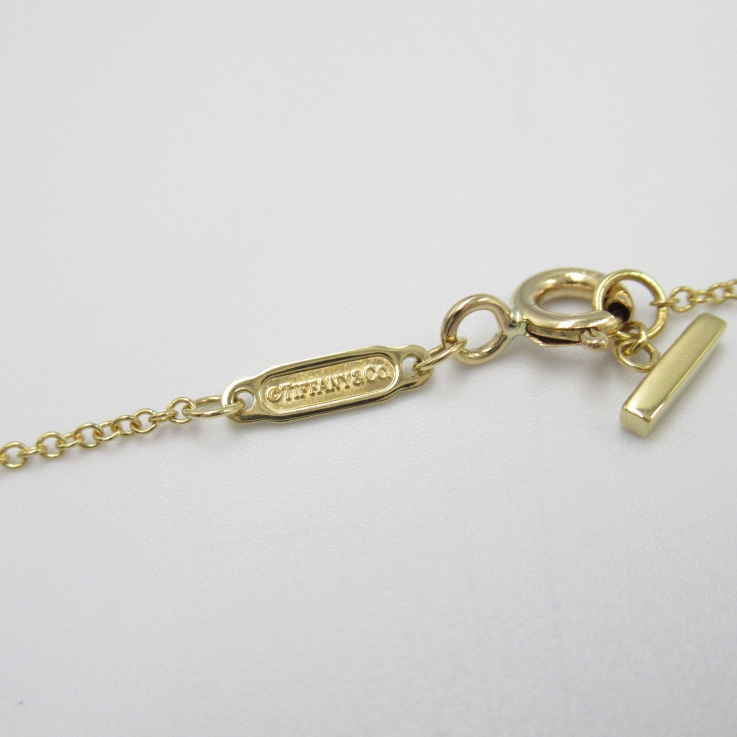 Tiffany & Co T Smile, Gold, Yellow Gold, necklace