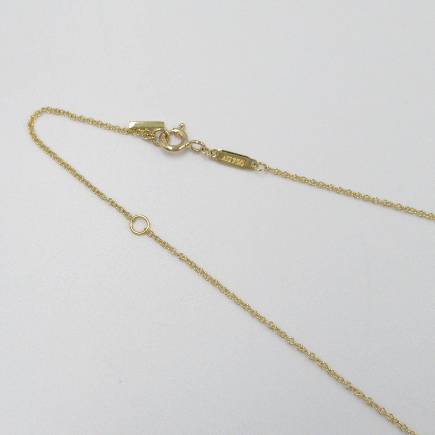 Tiffany & Co T Smile, Gold, Yellow Gold, necklace