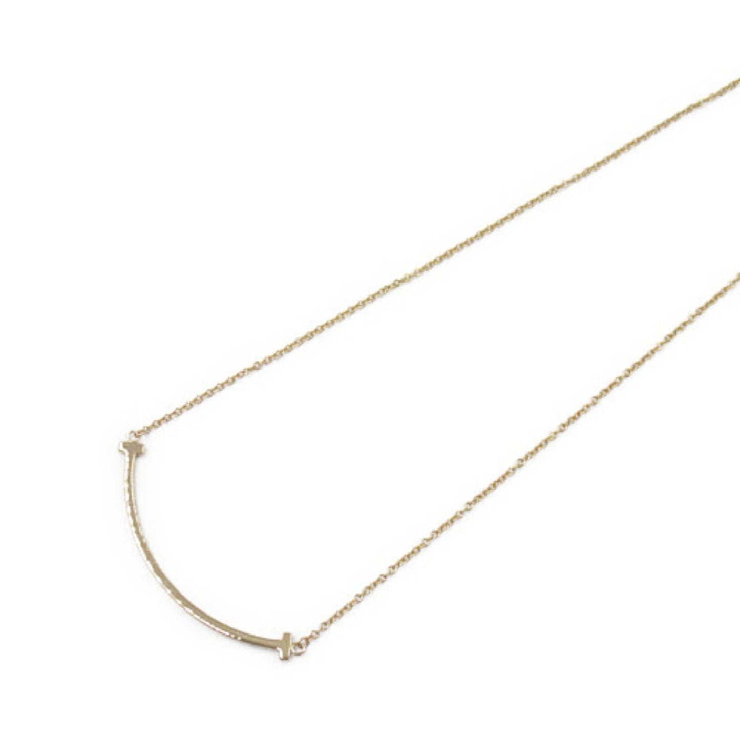 Tiffany & Co Smile, Gold, Rose Gold, necklace