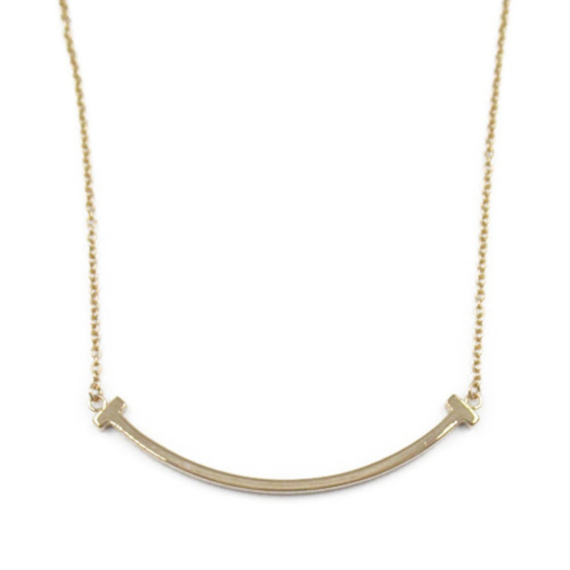 Tiffany & Co Smile, Gold, Rose Gold, necklace